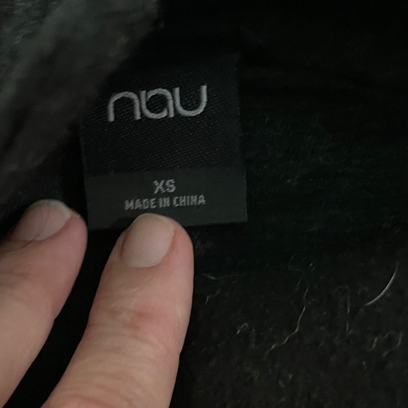 Nau Randygoat Wool Blend Pullover XS charcoal, - Picture 3 of 4